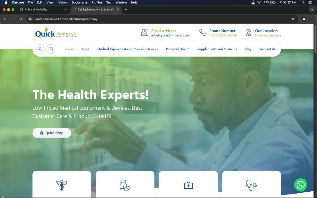 Ecommerce design in Westlands