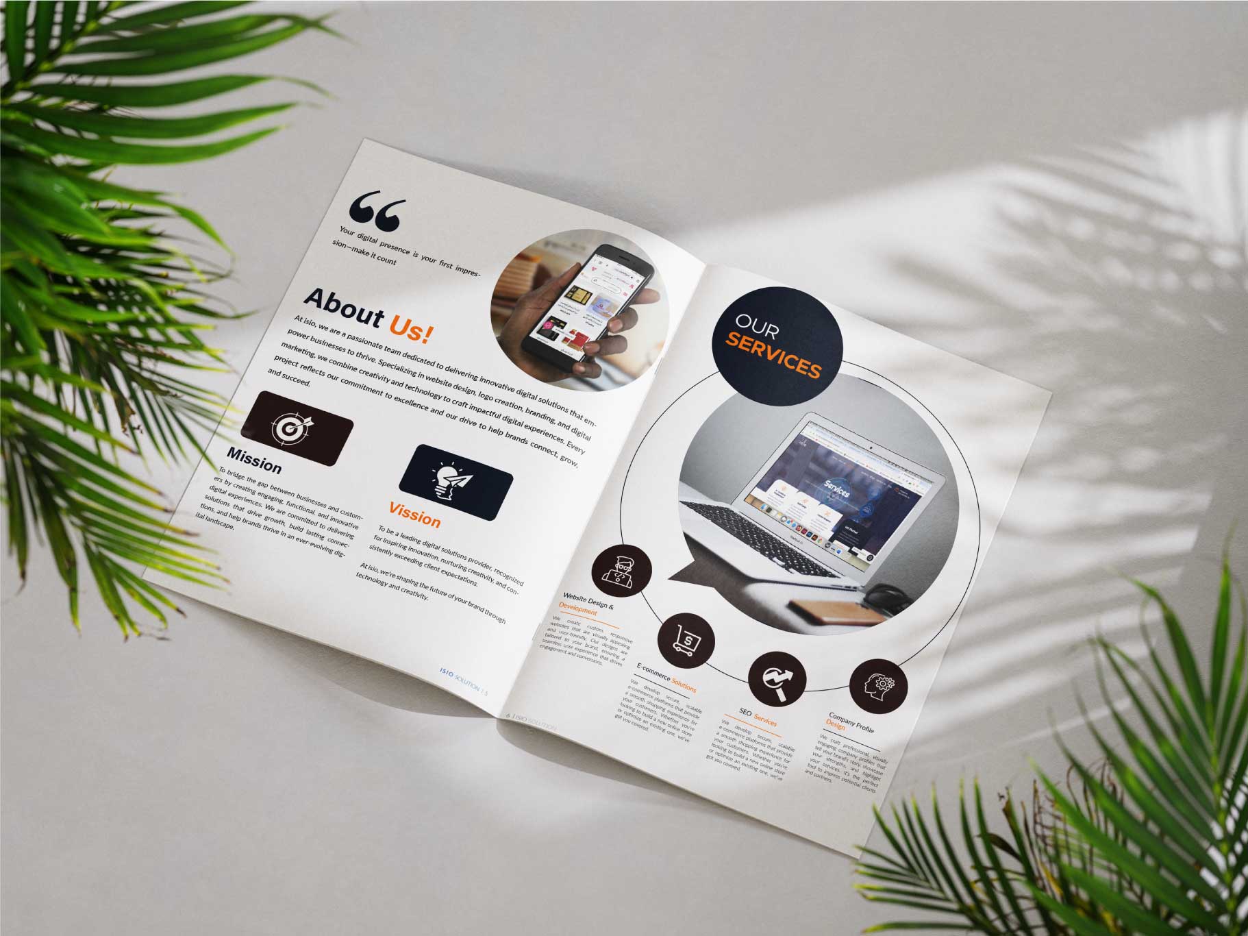 Company profile Design