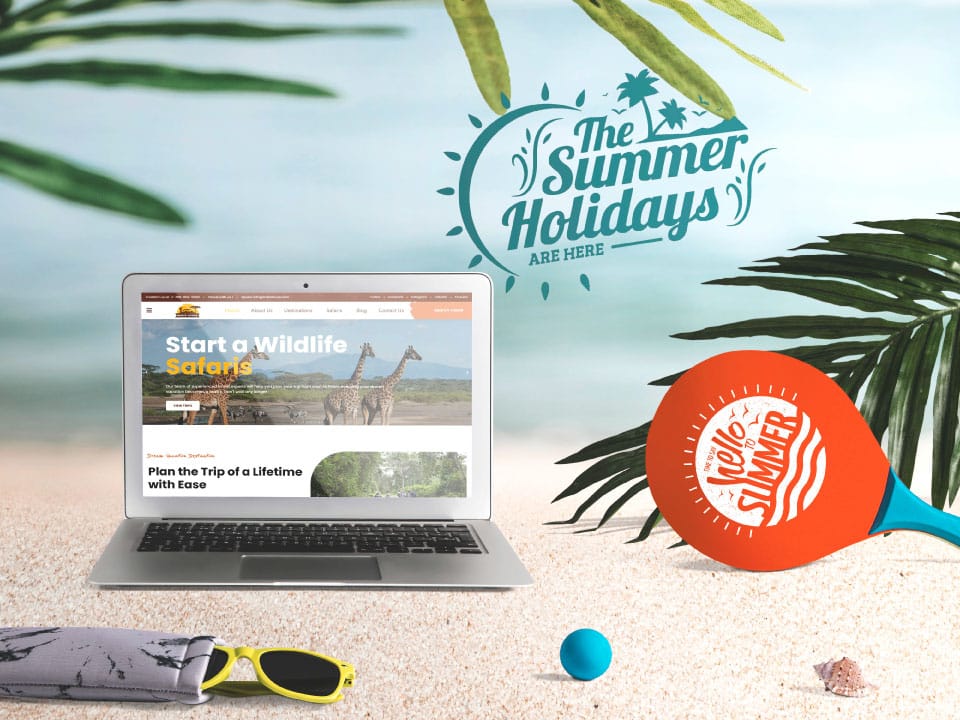Tours and Travel Website Design in Nairobi - Isio solution