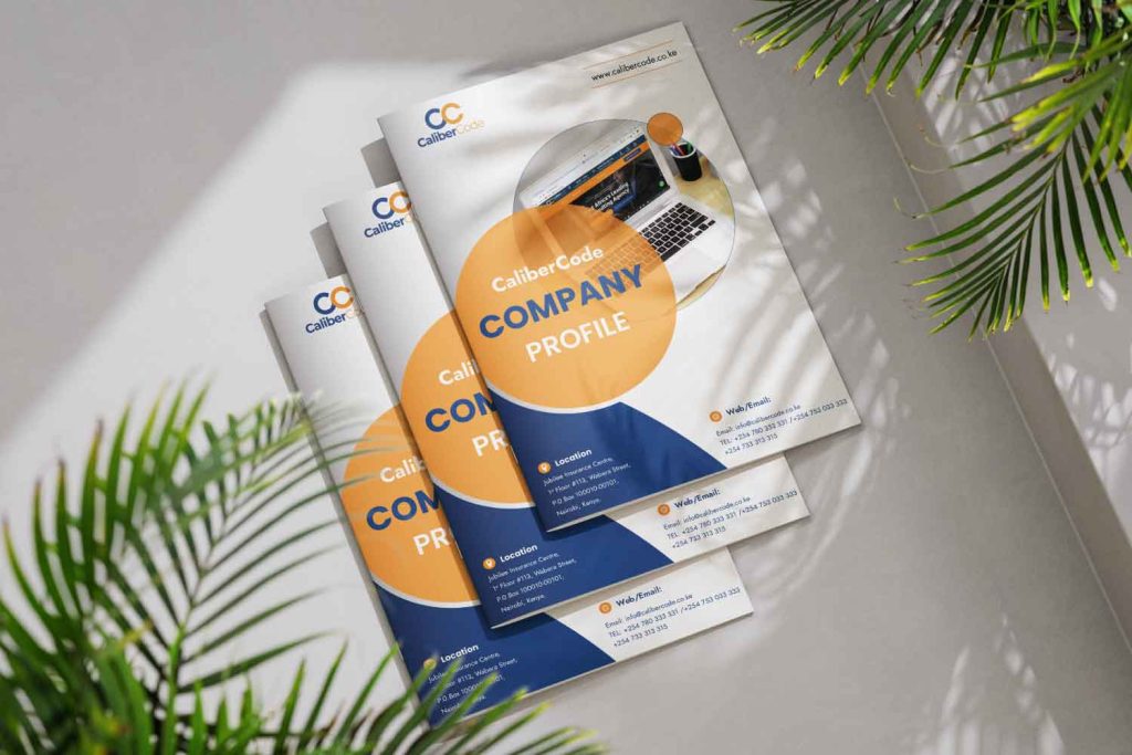Firm Profile Design in Nairobi – Professional Firm Profile Design Services by ISIO Solution