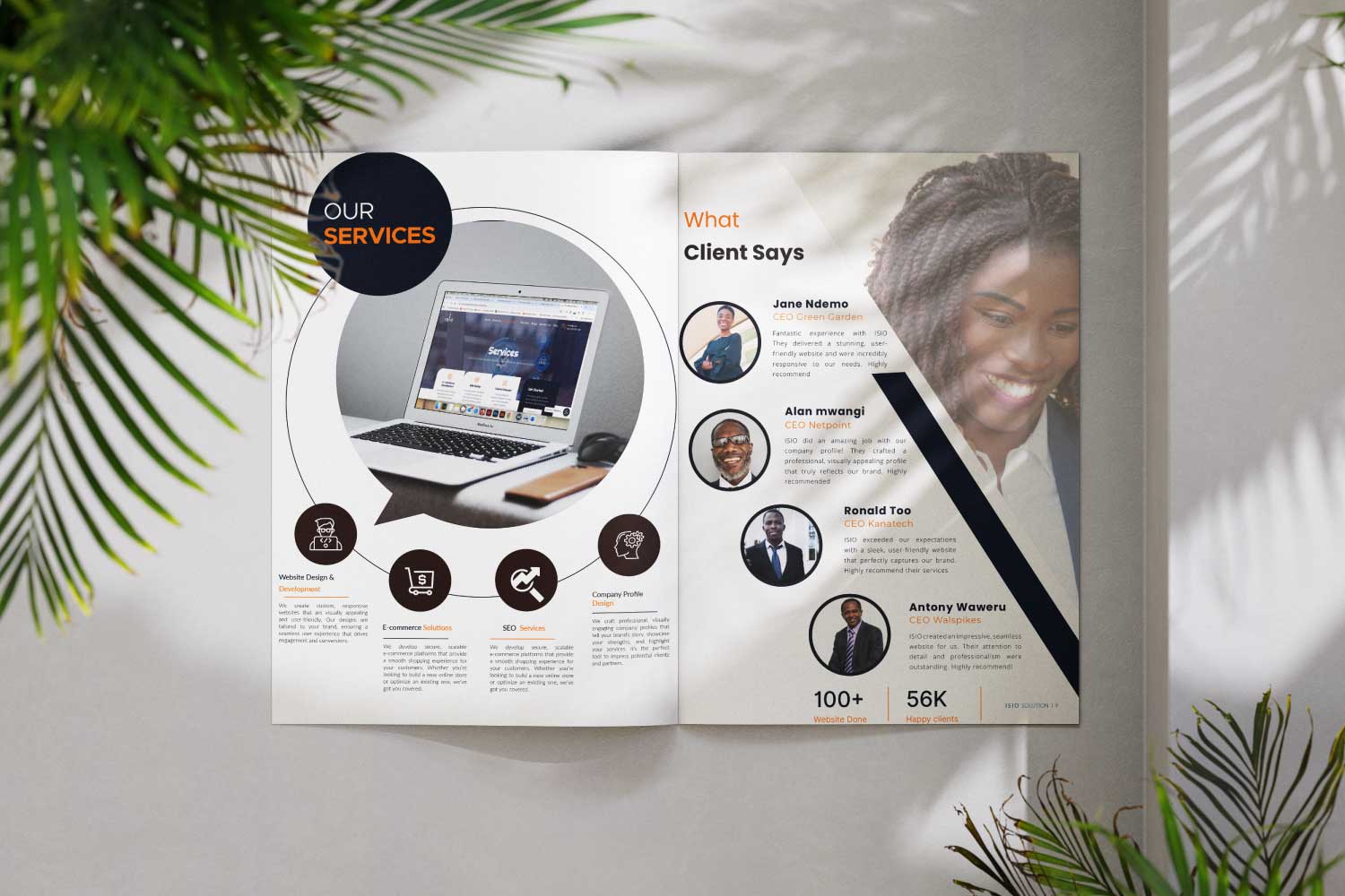 Professional Company Profile Design in Kenya