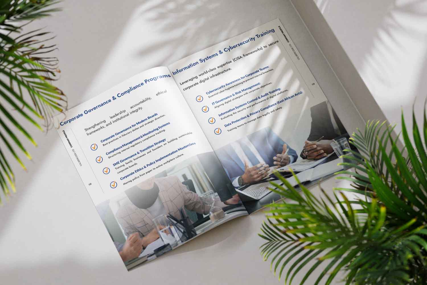 company profile design in Kenya
