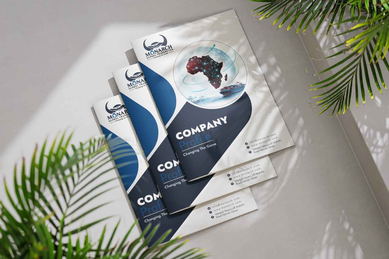 Company Profile Design in Mombasa