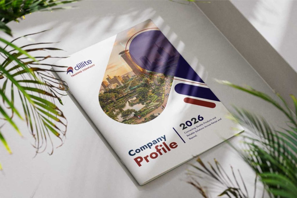 Company Profile Design for Construction Companies in Kenya